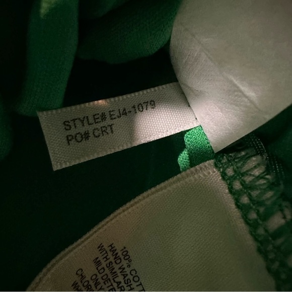 NWT $148 Eliza J Sleeveless Crochet Shift Dress Kelly Green Size Medium summer - Picture 7 of 13